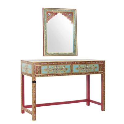 CONSOLE SET 2 ACRYLIC HANDLE 117X40X76 MIRROR LD185325