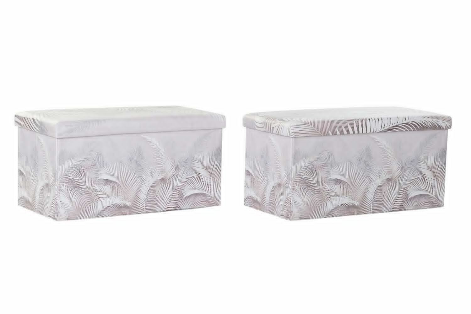 SCATOLA PIEGHEVOLE PU 71,5X35X36 TROPICALE 2 ASSORTIMENTI. LD193801