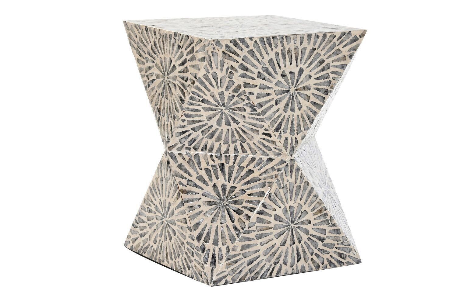 TAVOLINO NACRE 34X34X45 GRIGIO LD194117