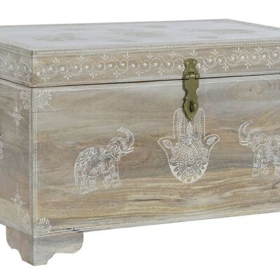 BAULE MANIGLIA IN MDF 78X43X45 NATURALE LD205726