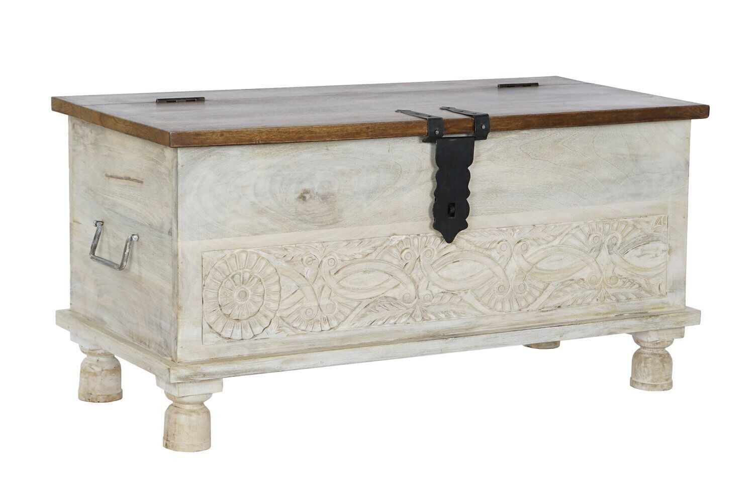 CASSETTIERA FERRO ACACIA 90X41X45 27 NATURALE MB162386