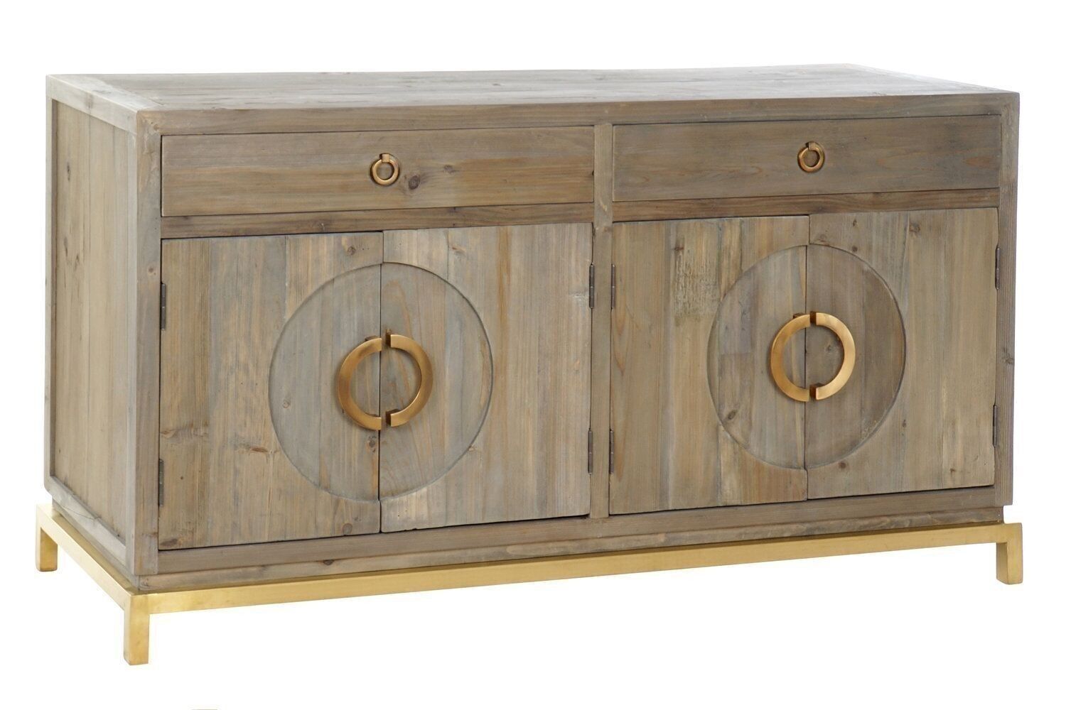 BUFFET ALAMO METALLO 150X50X80 47 MARRONE NATURALE MB162824