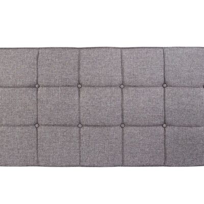 TETE DE LIT POLYESTER CAOUTCHOUC 160X7X65 MB162875