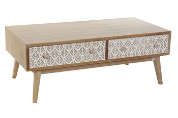 TABLE BASSE PAULOWNIA 120X64X45 FEUILLE NATURELLE MB164558 1