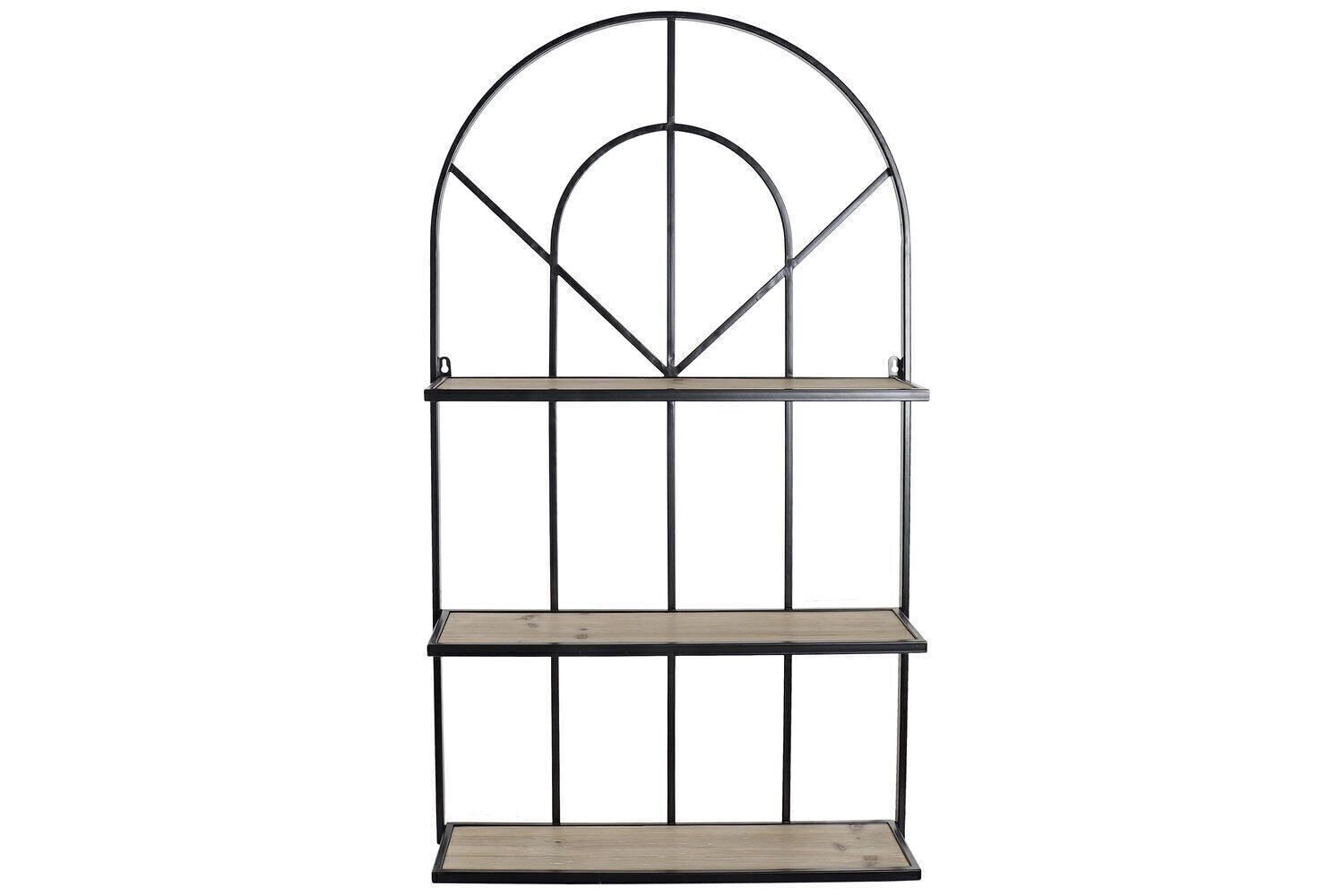 MENSOLA METALLO PINO 60X15X110 NERO MB170028