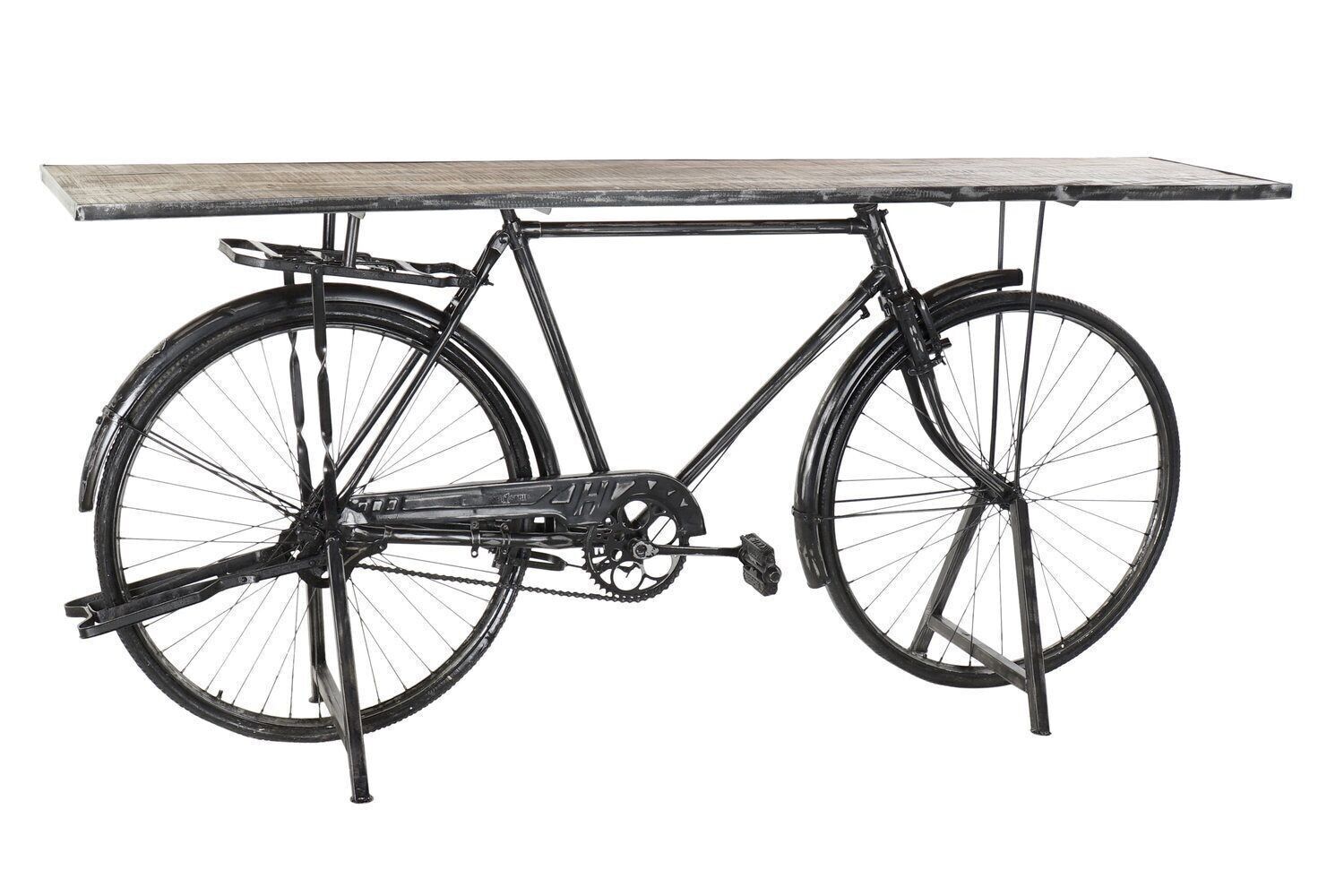 CONSOLE IN FERRO MANIGLIA 193X50X90 BICICLETTA MB171051