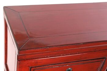 CONSOLE ORME METAL 128X30X88 ROUGE MB171599 2