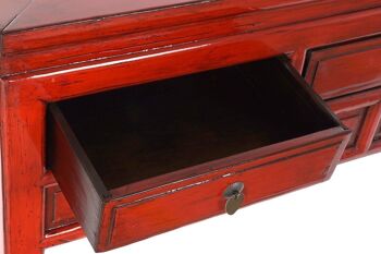 CONSOLE ORME METAL 128X30X88 ROUGE MB171599 4