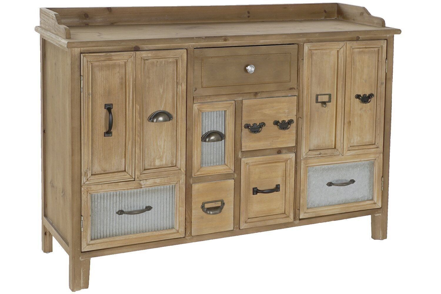 BUFFET METALLO LEGNO 116X35X82 MARRONE MB177298