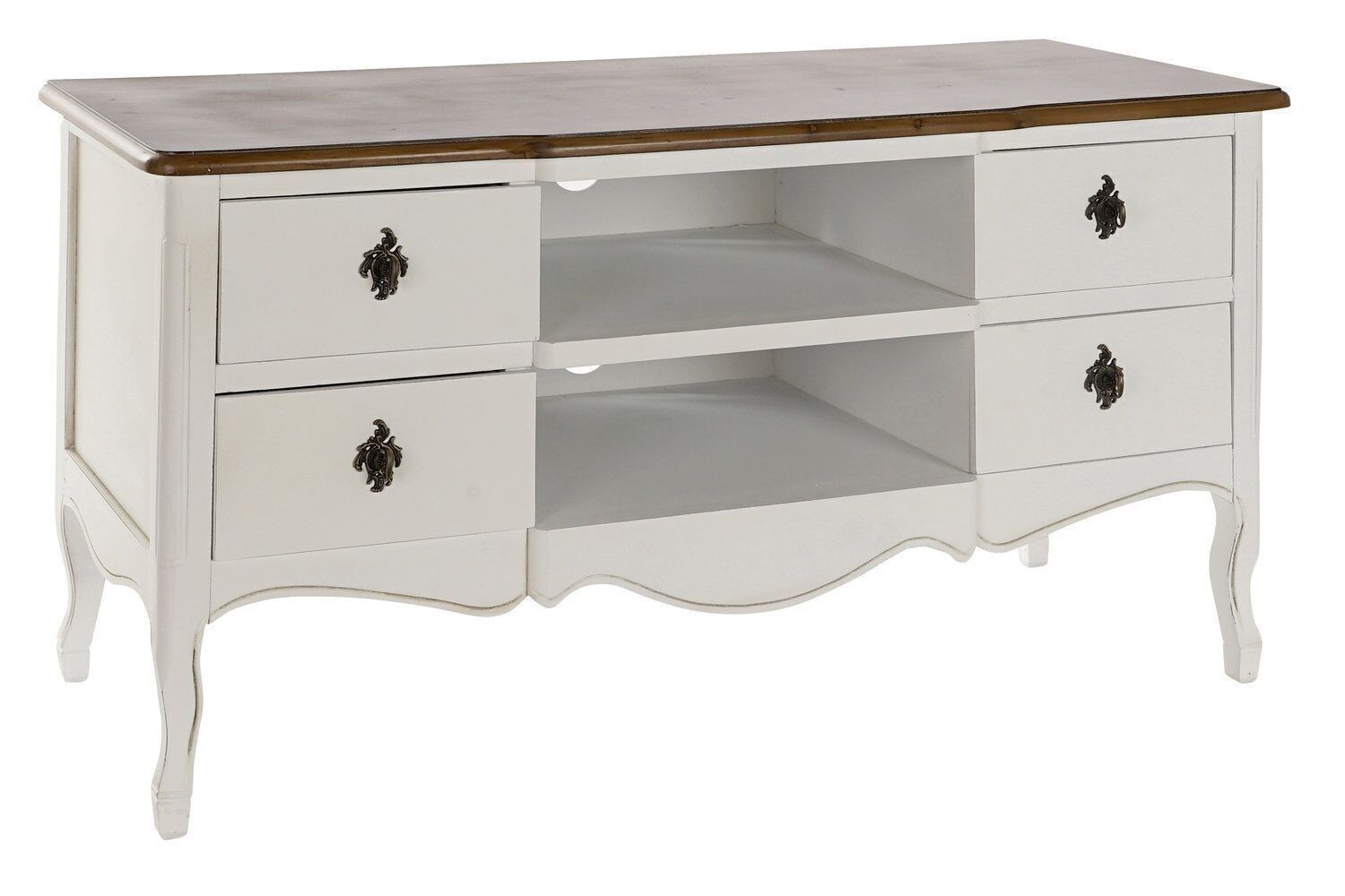 PORTA TV PAULOWNIA 120X48X60 BIANCO MB177674