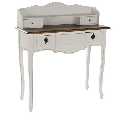 PAULOWNIA DESK 90X40X101 WHITE MB177683