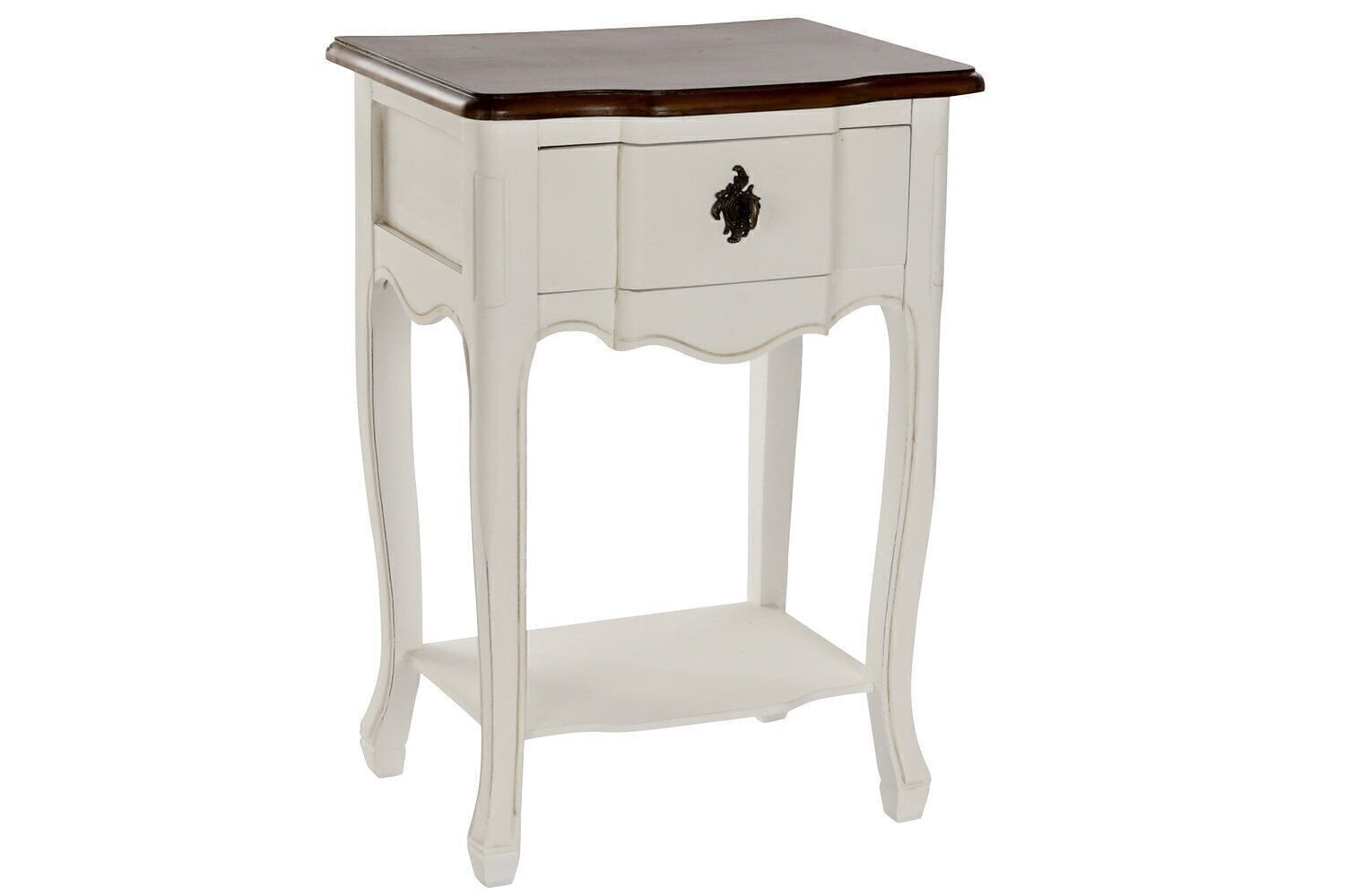 TAVOLINO PAULOWNIA 48X34X67,5 BIANCO MB177684