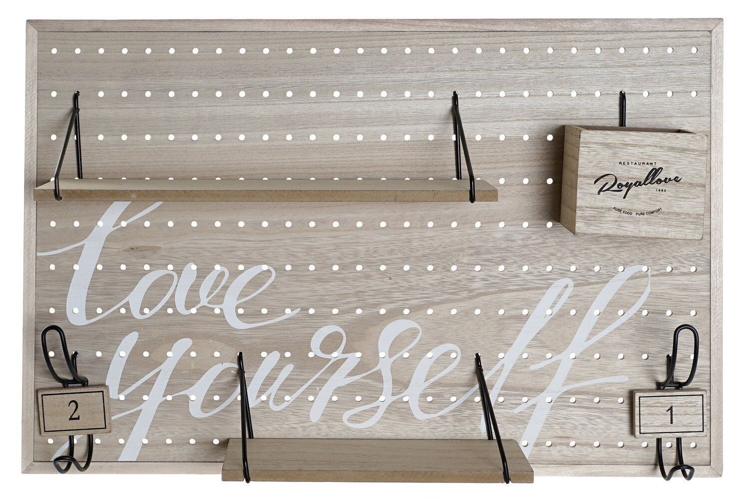 MENSOLA A PARETE MDF 39X13X39 NATURALE MB177976