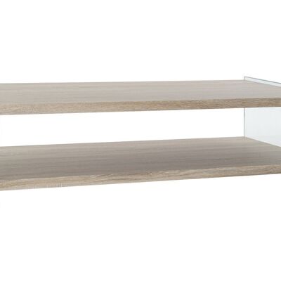 MESA CENTRO CRISTAL MDF 130X65X35,5 TEMPLADO MB179586