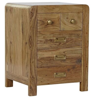 TABLE DE NUIT ACACIA 45,5X40X60 NATUREL MB179709