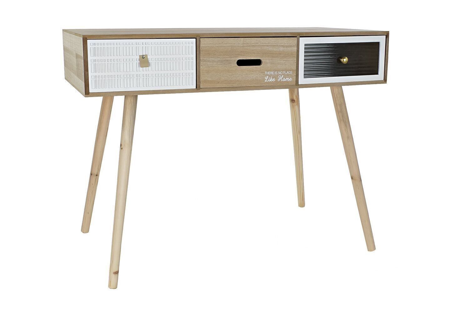 SCRIVANIA IN MDF 100X50X76 MARRONE NATURALE MB180736