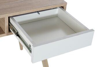 BUREAU METAL MDF 120X60X74,5 BLANC MB180863 4