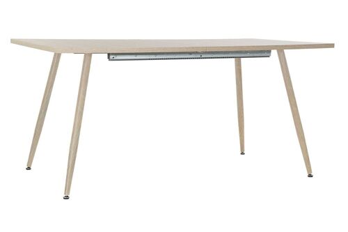 MESA COMEDOR MDF METAL 160X90X76 EXTENSIBLE MB180864