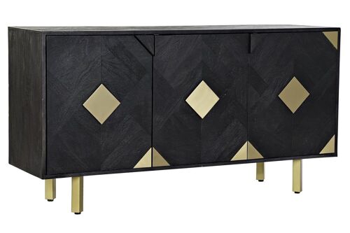 BUFFET MANGO 145X42X77 NEGRO MB182708