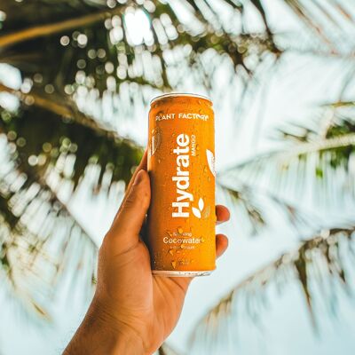 Hydrate Mango - Sparkling coconut water