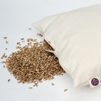 Organic spelled husk pillow