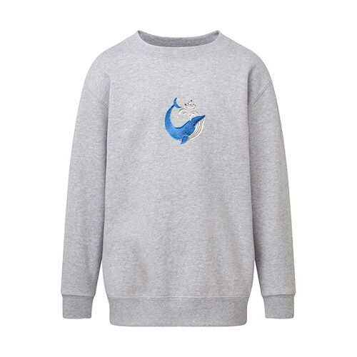 Playfull Whale| kids sweater