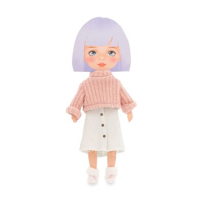 Plush toy, Clothing set: Denim Skirt