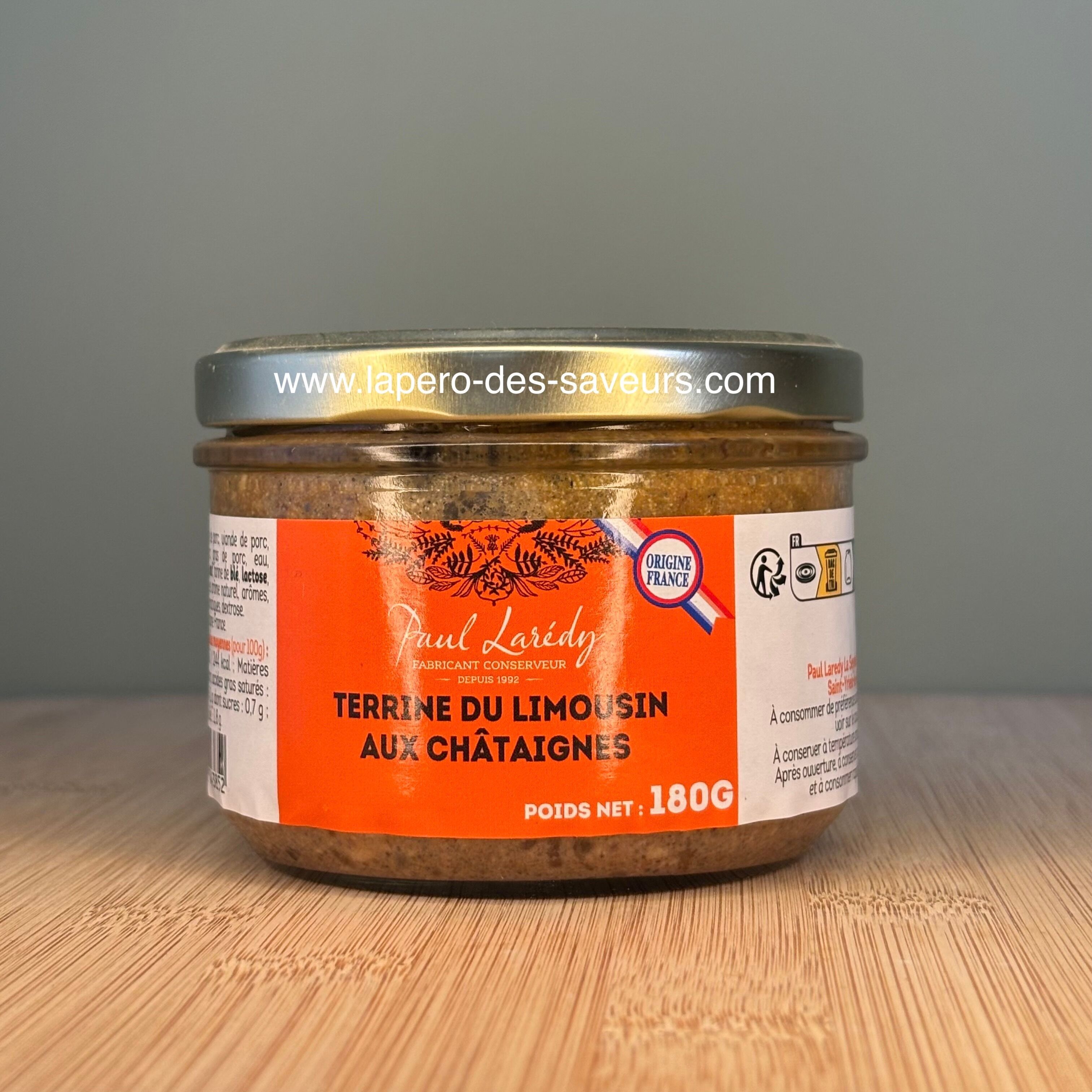 Limousin Terrina con Castagne 180g