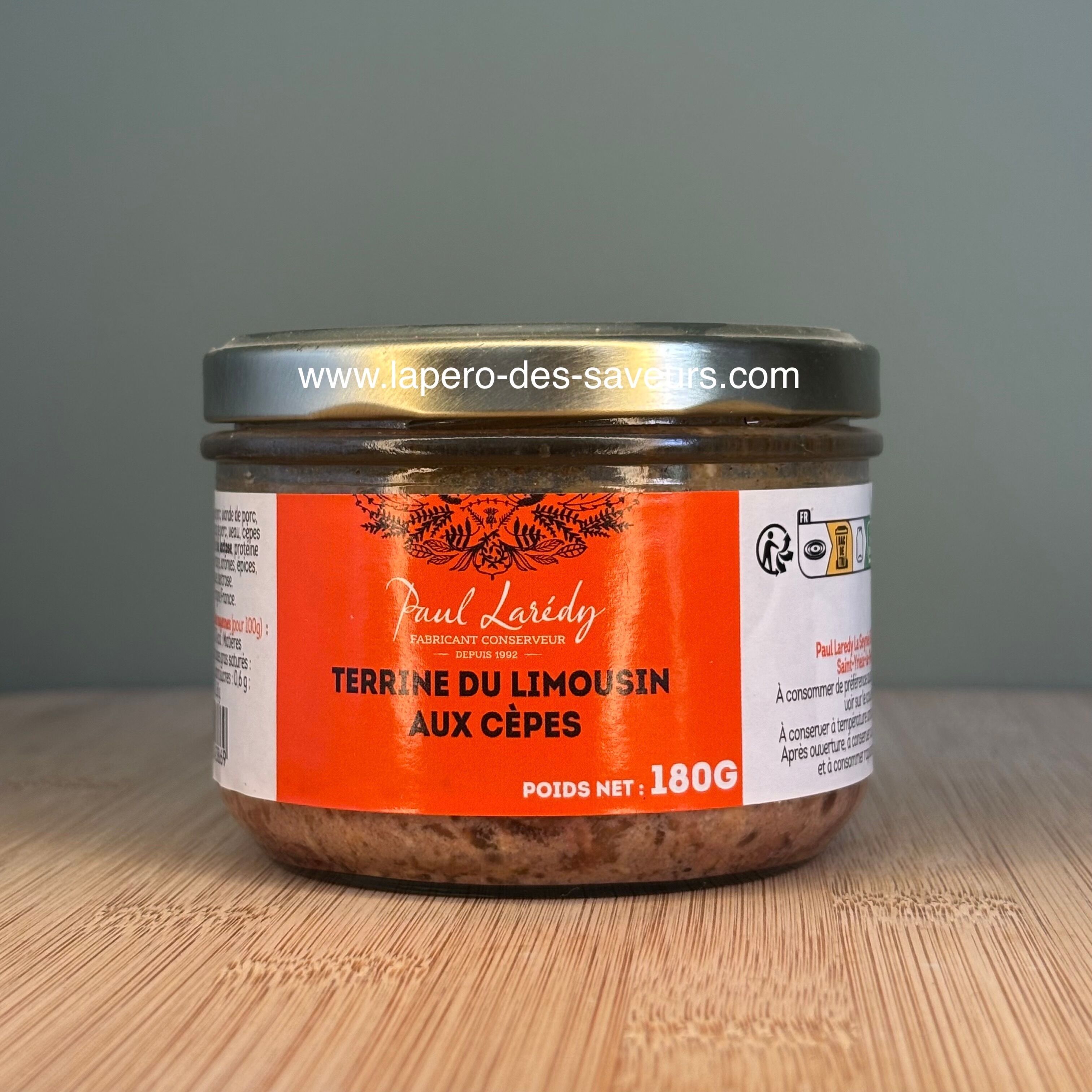 Limousin Terrina con Porcini 180g