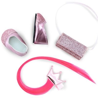 Peluche, Sweet Sisters - Ensemble chaussures et accessoires