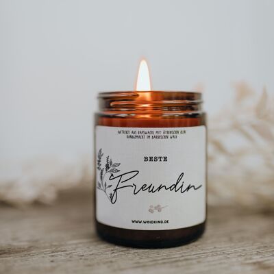 Scented candle "Best Friend", 1 PU = 4 candles