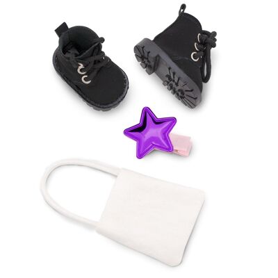 Peluche, Sweet Sisters - Ensemble chaussures et accessoires
