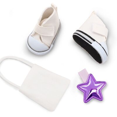 Peluche, Sweet Sisters - Ensemble chaussures et accessoires
