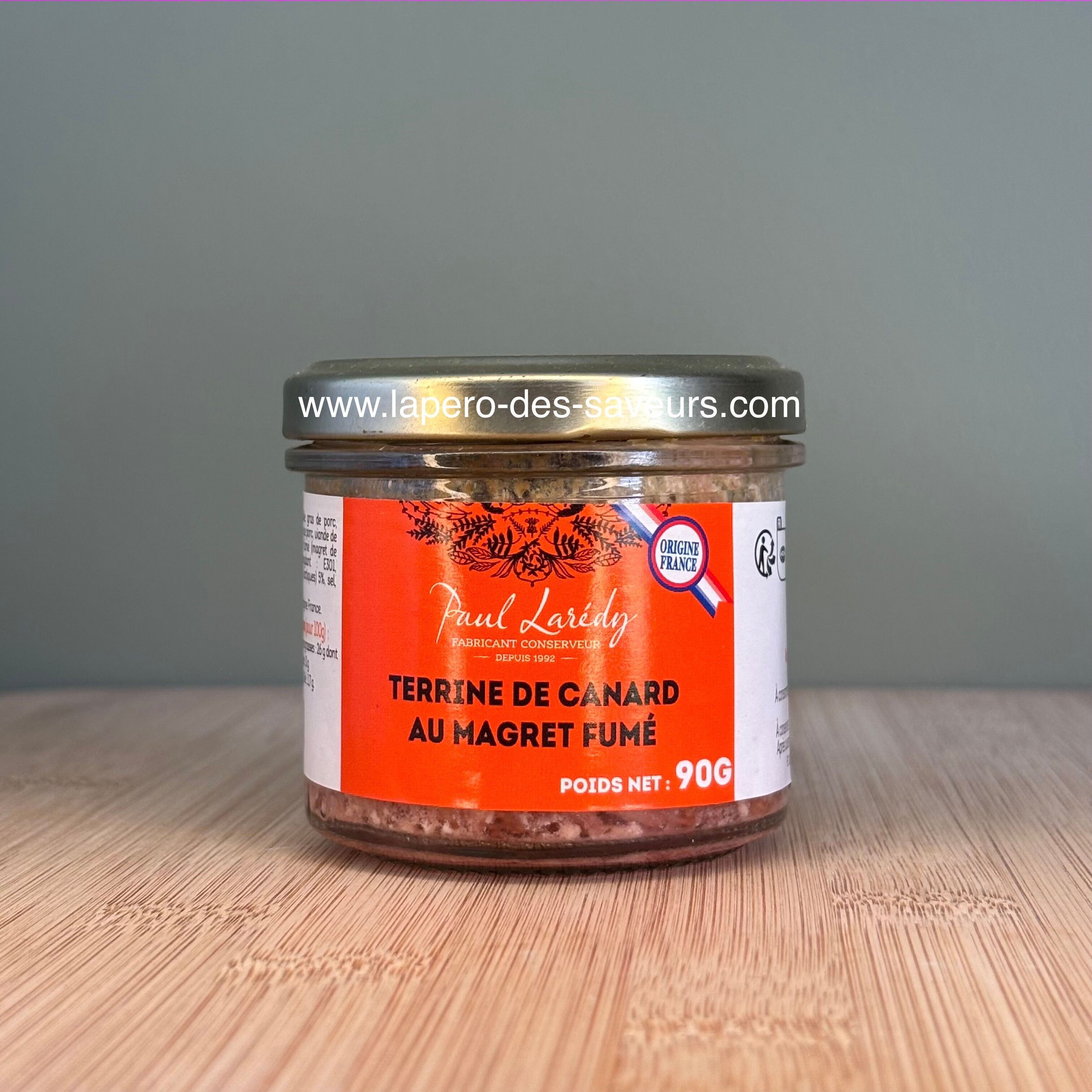 Terrina d'anatra con Magret affumicato 90g