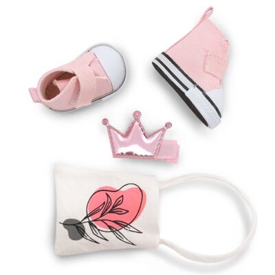 Peluche, Sweet Sisters - Ensemble chaussures et accessoires