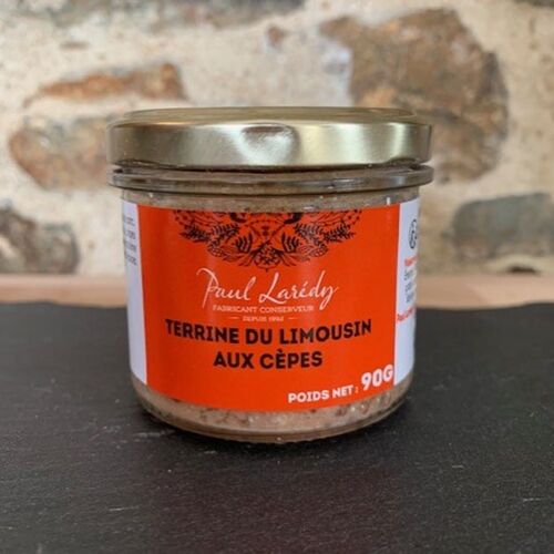 Terrine du Limousin aux Cèpes 90g