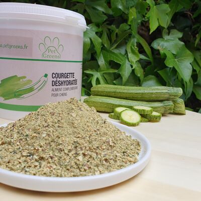 Natural Dog Food Supplement Dehydrated Zucchini