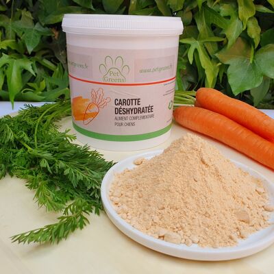Natural Dog Food Supplement Dehydrated carrot