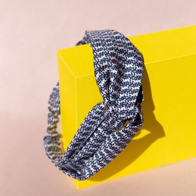 Decorative headband made from organic cotton