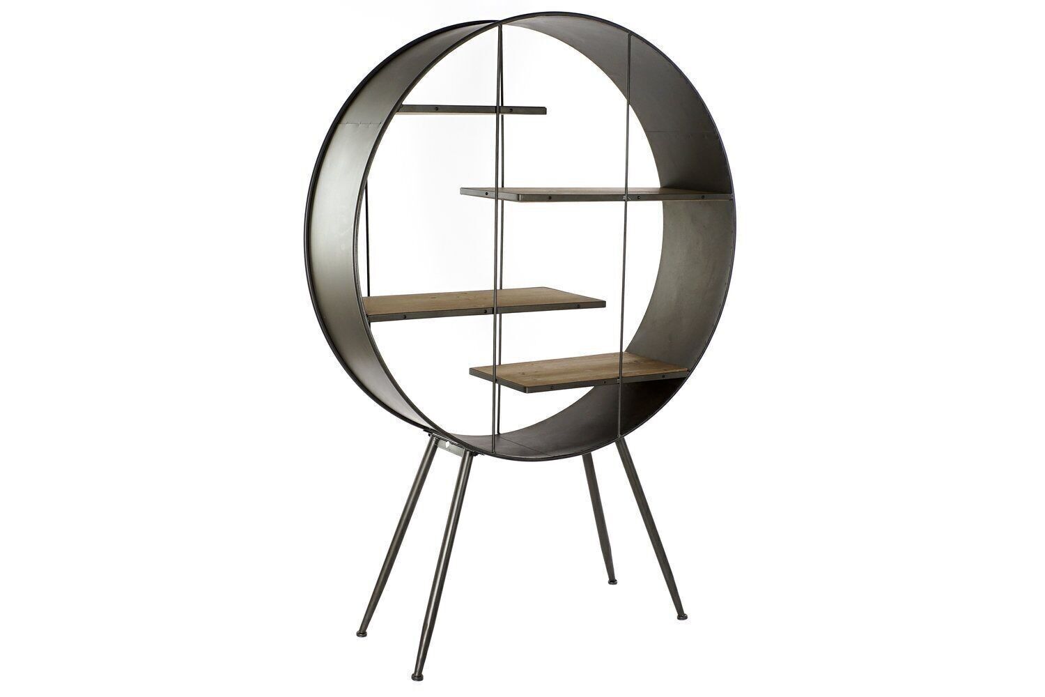 MENSOLA METALLO LEGNO 118X34X172 MARRONE MB182968