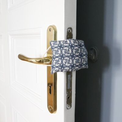 Dekorativer Türstopper und Knallschutz für Türen