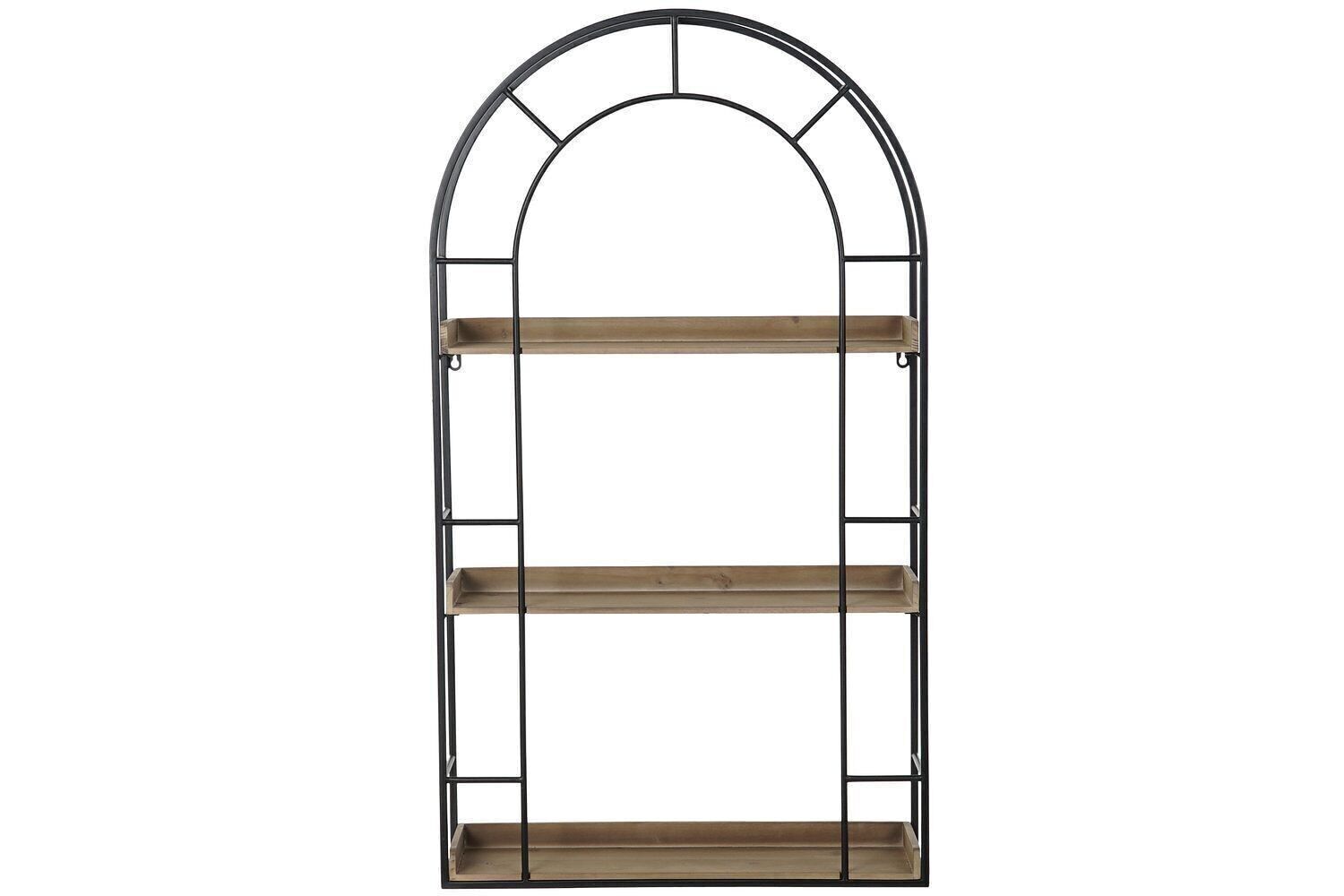 MENSOLA METALLO LEGNO 60X18X107 NATURALE MB183185