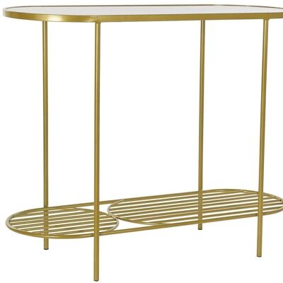 IRON GLASS CONSOLE 99,5X38X80 GOLDEN MB183367