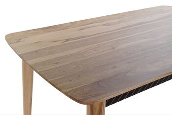 TABLE A MANGER EN PAIN 160X90X76 NOIR MB185352 2