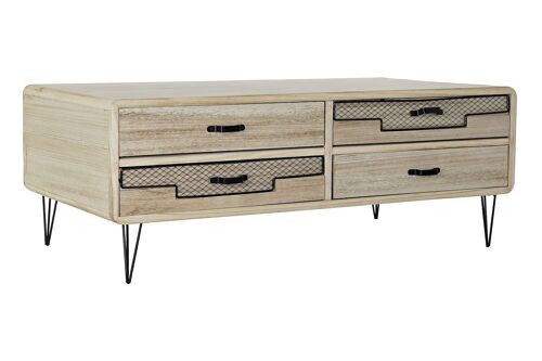 MUEBLE TV PAULOWNIA METAL 115X61X43 NATURAL MB185683