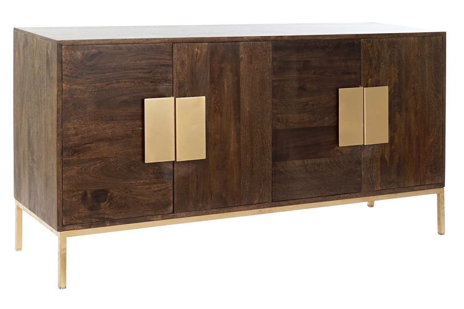 BUFFET MANIGLIA METALLO 147X43X75 MARRONE MB185839