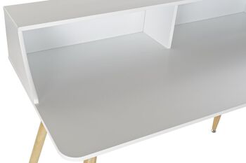 BUREAU MDF 120X60X92 14 MM BLANC MB185944 2