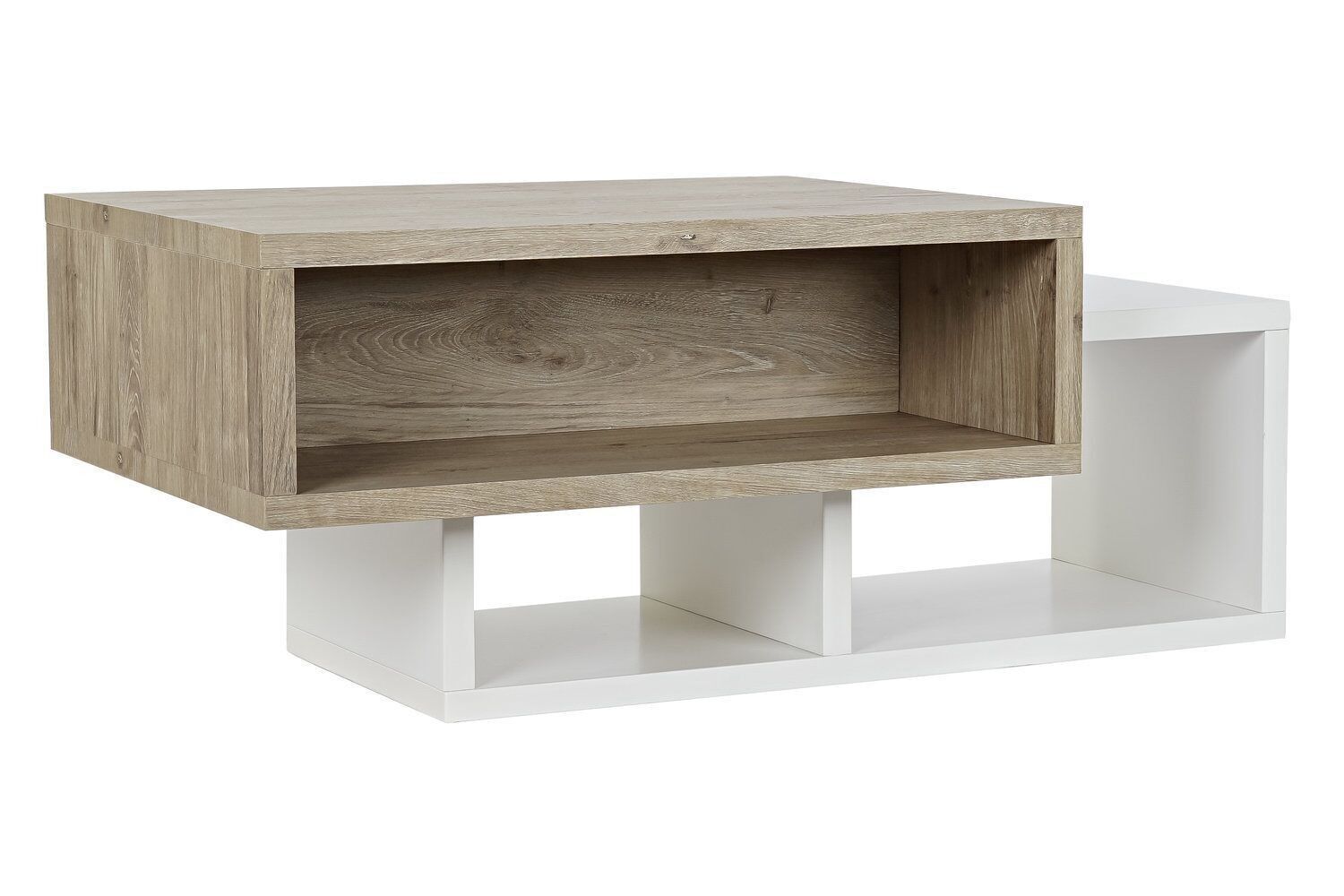 TAVOLINO BASSO MDF 110X60X45 BIANCO MB188053