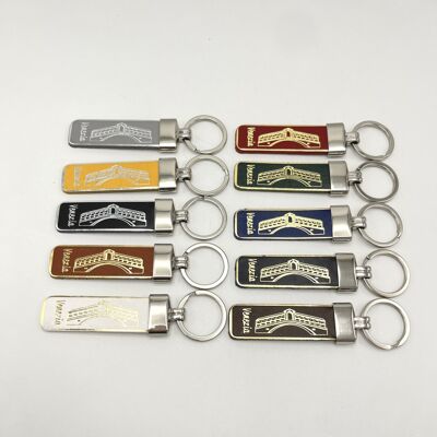 Genuine leather Keychain, Made in Italy, art. KVENEZIA3