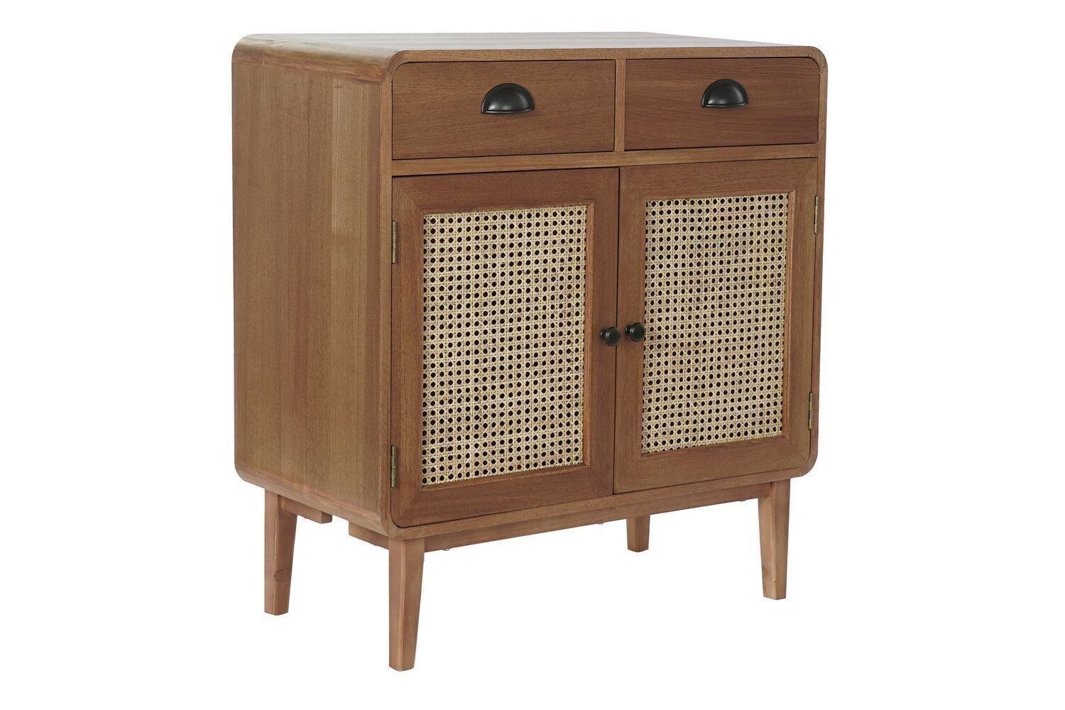 PAULOWNIA CREDENZA RATTAN 80X40X85 NATURALE MB191695